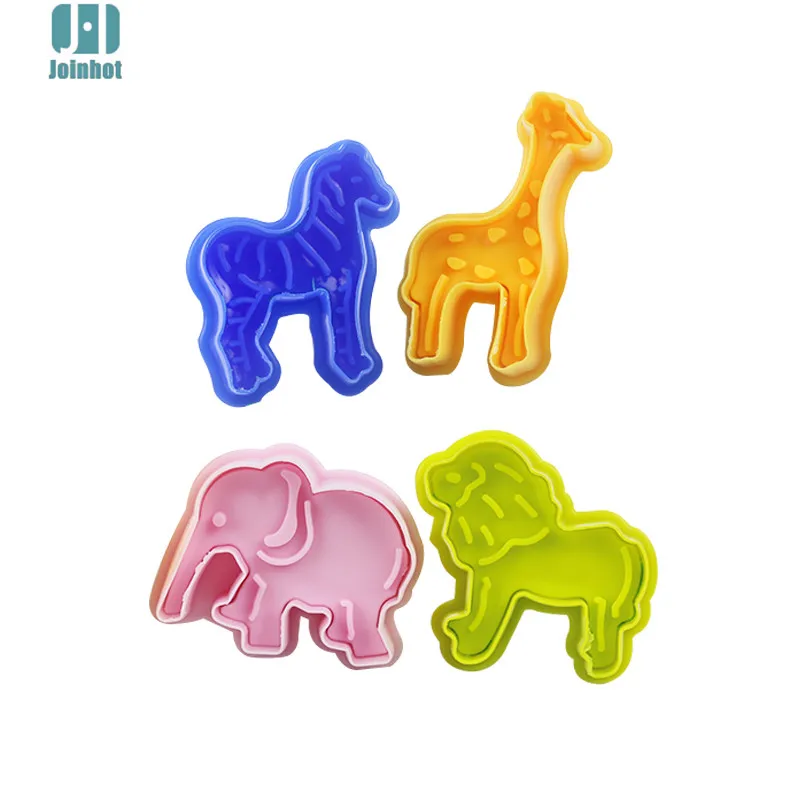 
4pcs/set Animal cookie cutter 