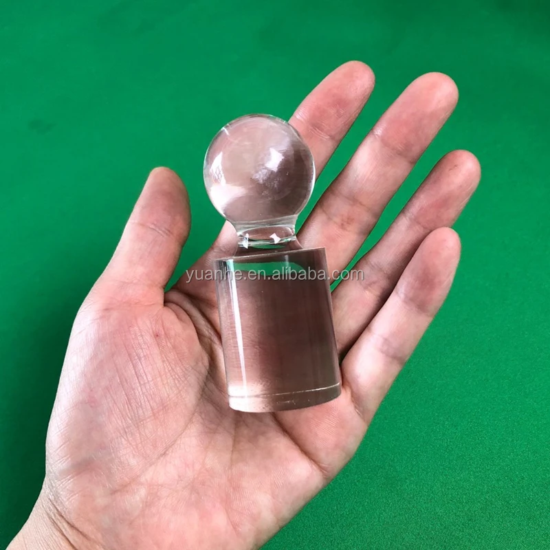 High Quality Clear Acrylic Ball Top Roulette Win Marker