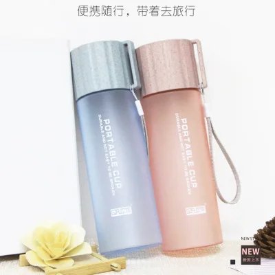 
New Style Portable Kids Plastic Water Bottle With Handle Plastic Kids Water Bottle 