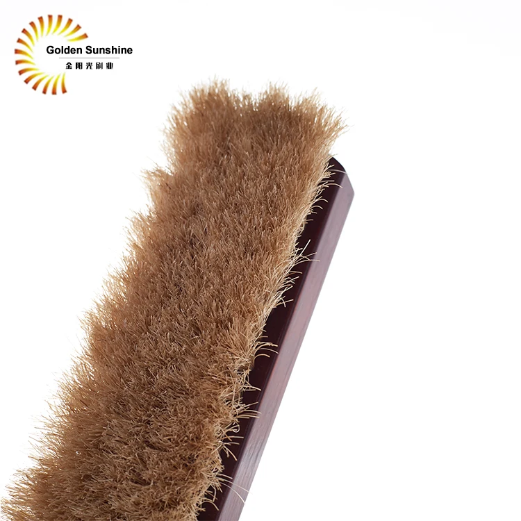 
Custom Pig Hair Shoe Brush Wood Shoe Polish Brush 