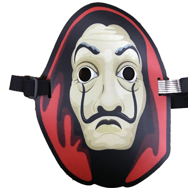 Новинка 2019, маска на все лицо со светодиодной подсветкой и звуком на Хэллоуин, украшение для вечеринки
