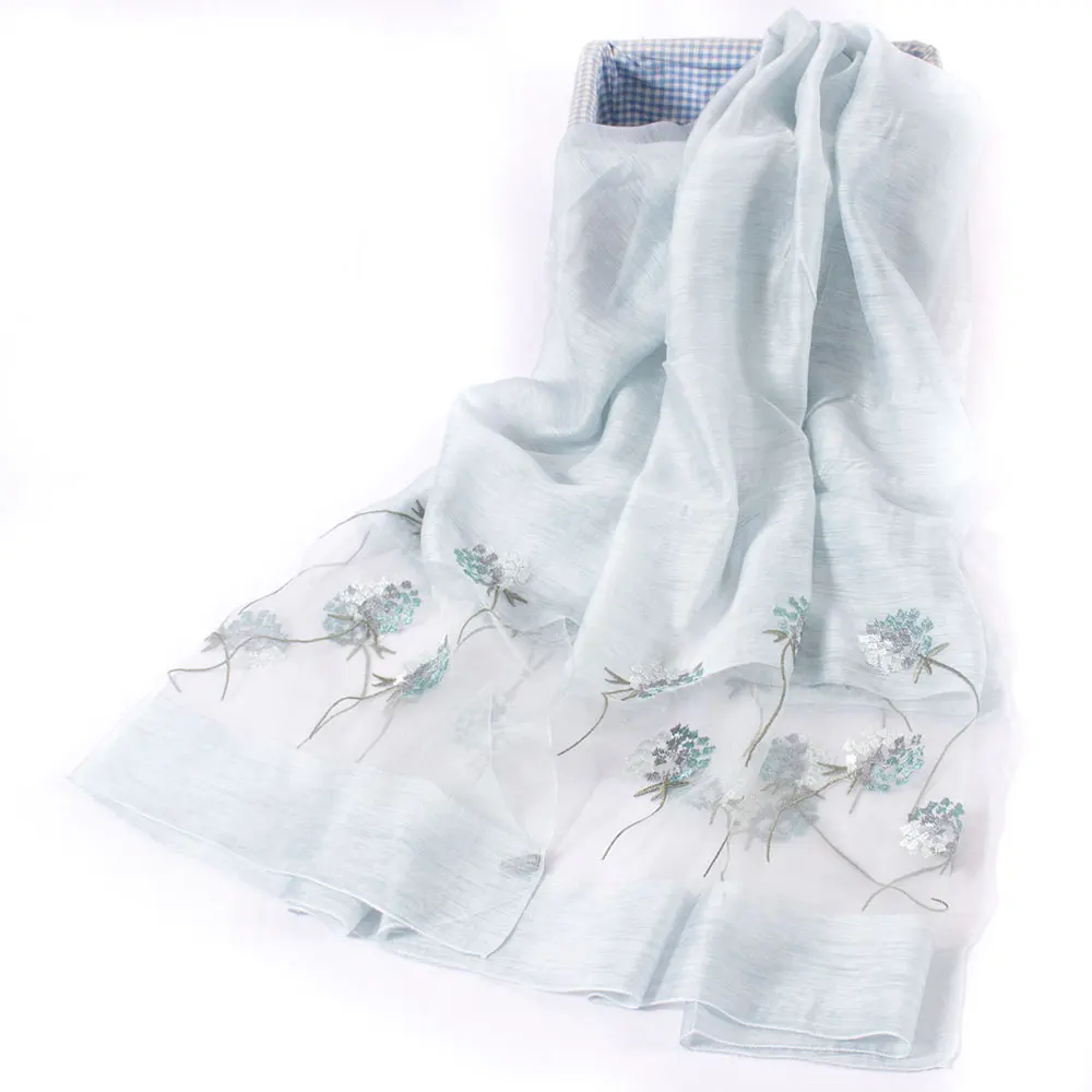 Rulan 2021 silk blend design silk satin scarf