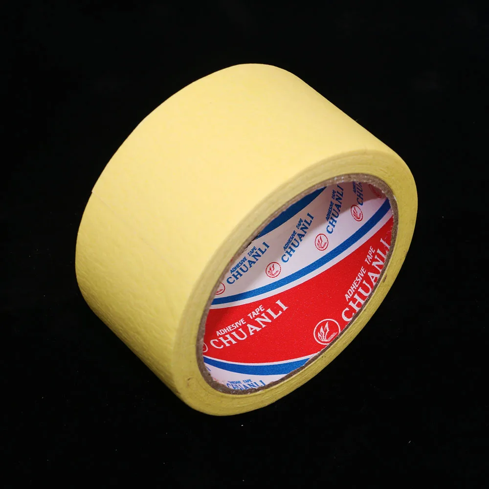 Cheap Good Quality Yiwu Beige Masking Tape using Crepe Paper