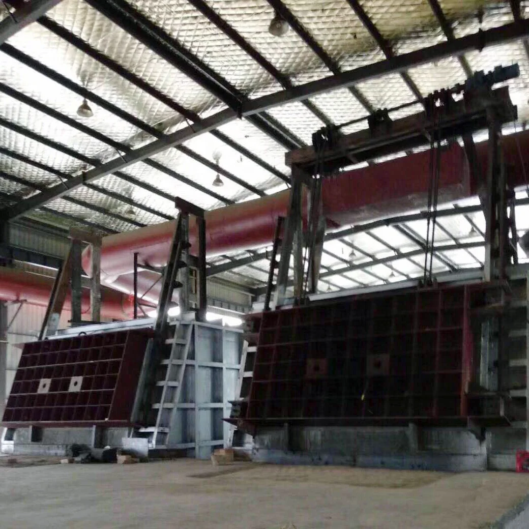 aluminum melting furnace for casting line