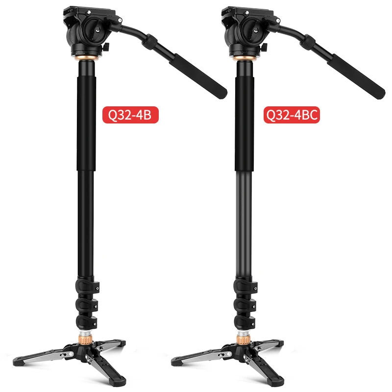 New Design Camera Video Monopod Kit with Vertical Control Tripod Support aluminum /carbon fiber  monopod  with handle head