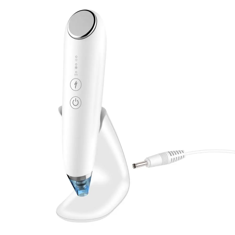 smart handheld portable anti aging beauty device skin care tool hot and cool blackhead remover suction supplier