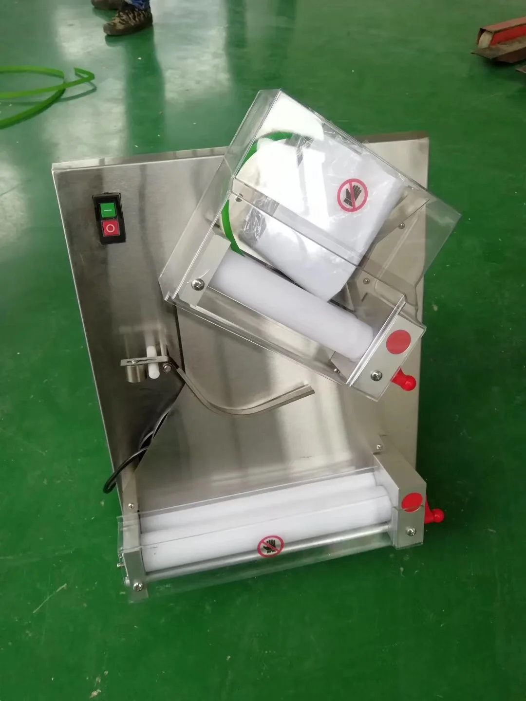 Automatic Pizza Dough Press Roller Machine