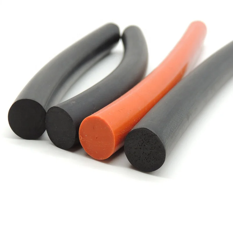 12.7mm 13.4mm solid extruded silicone rubber  cord