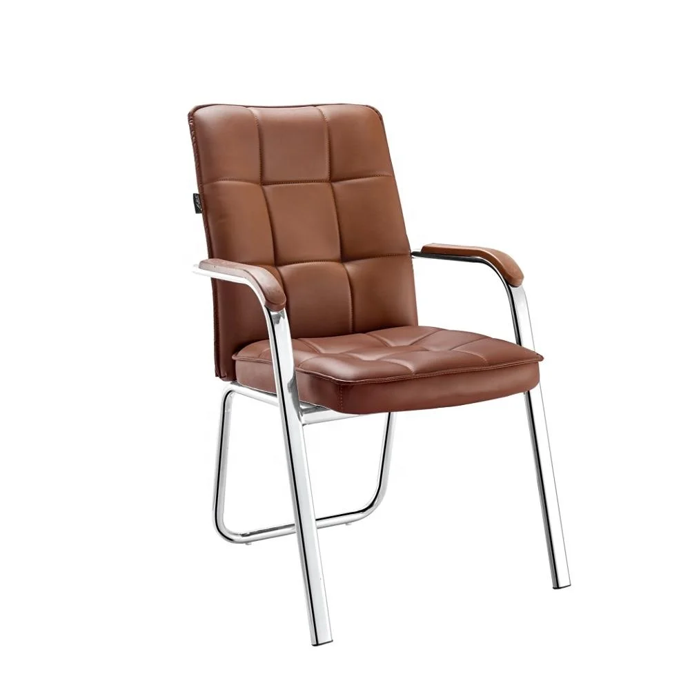 Heated simple design ergonomic conference room genuine leather office chair