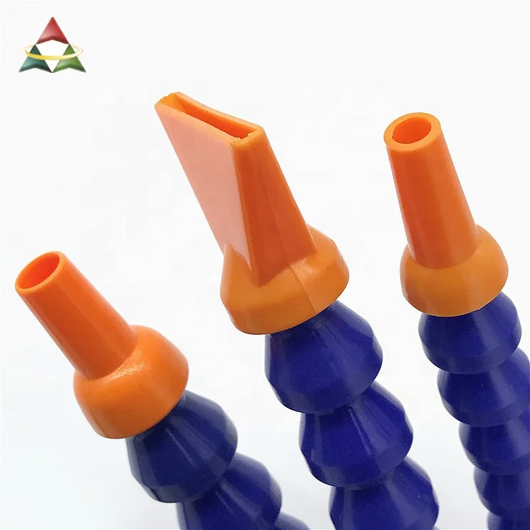 Round And Flat Nozzle Plastic Coolant Tube Hose