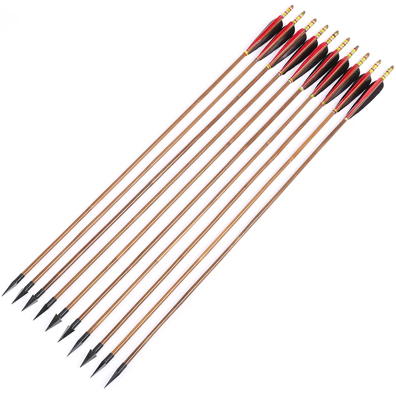 wooden arrow for archery hunting