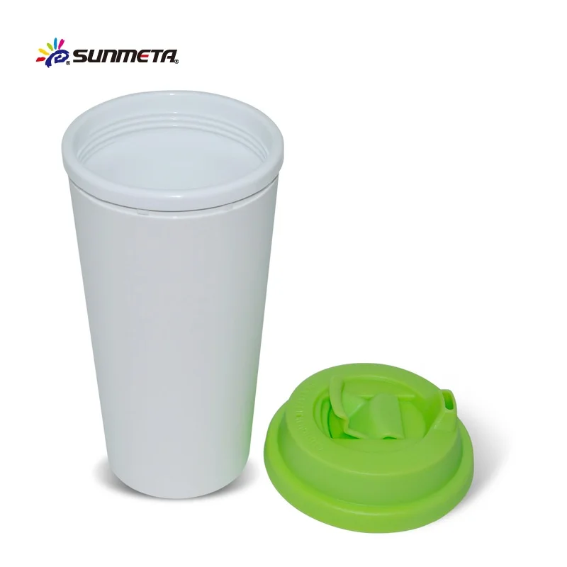 Wholesale Sublimation Double Wall Tumbler Cup with flip-lock lid