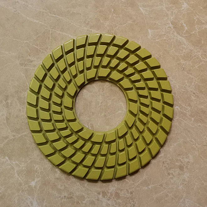 Marble Granite Grinding Stone Wet 10 Inch Diamond Polishing Pad