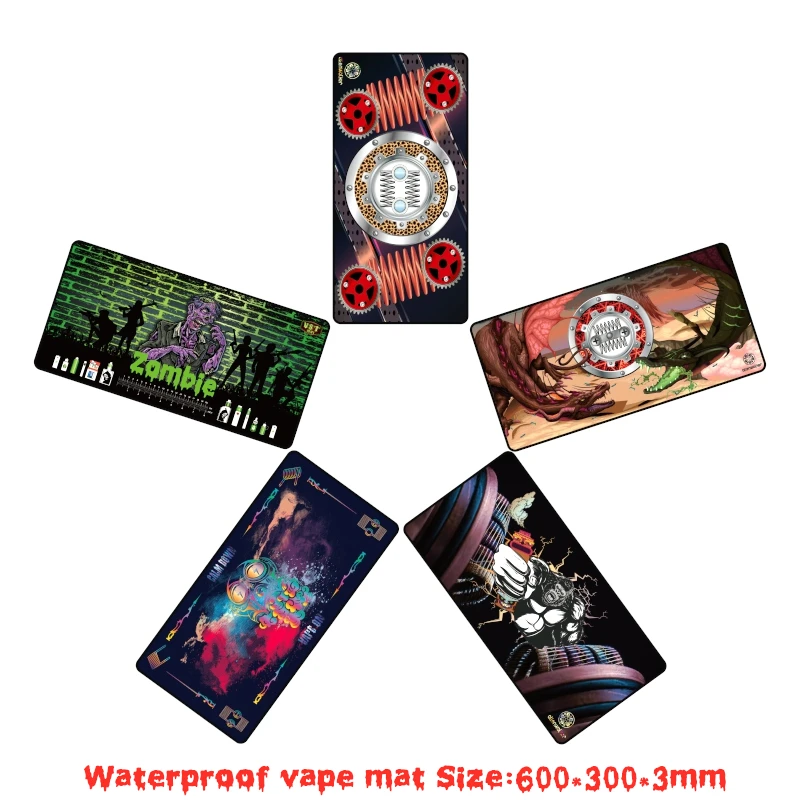 High Quality Vape Mat Waterproof Mat Custom Logo Electronic Cigarette Vape Mat
