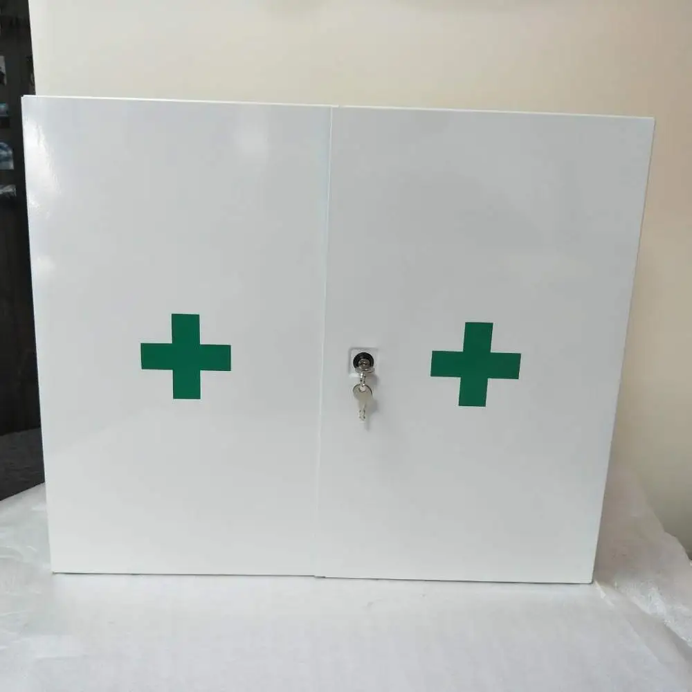 Горячая Распродажа настенный аптечка кабинет коробка две двери