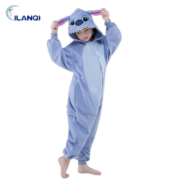 
Bule Kids Stitch Kigurim Pajamas Cartoon Onesie With Good Price 