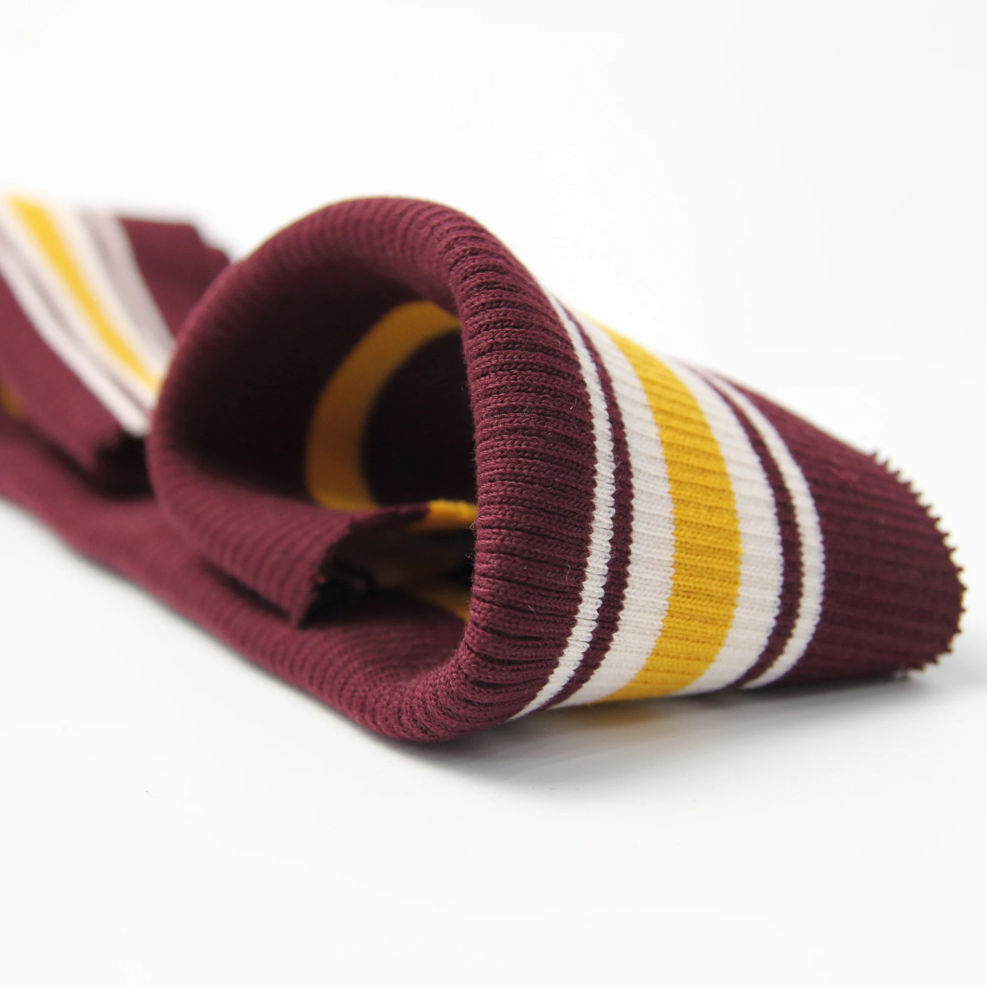 (Electronic Components) striped knit rib fabric cuff Of Low Price