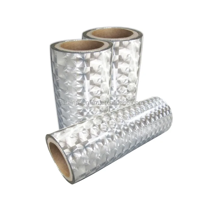 Good quality factory 3D hot laminating cat eyes film effect film/hologram thermal lamination film