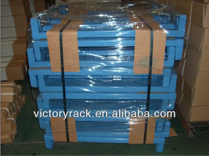 CE / ISO Certified Q235B Cold Roll Steel Heavy Duty Stacking Steel Pallet