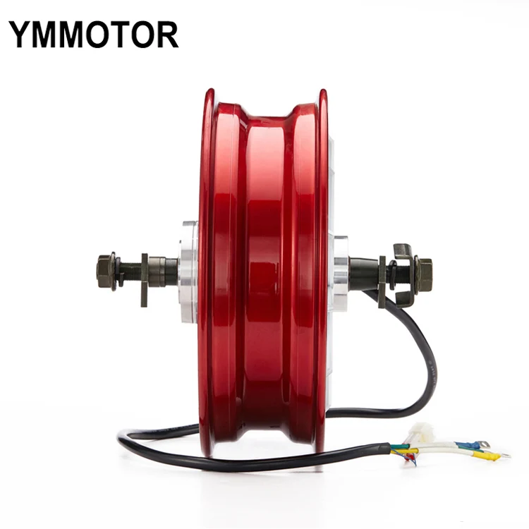 12 Inch High Speed Electric Hub Motor 4kw BLDC Electric Wheel Hub Motor