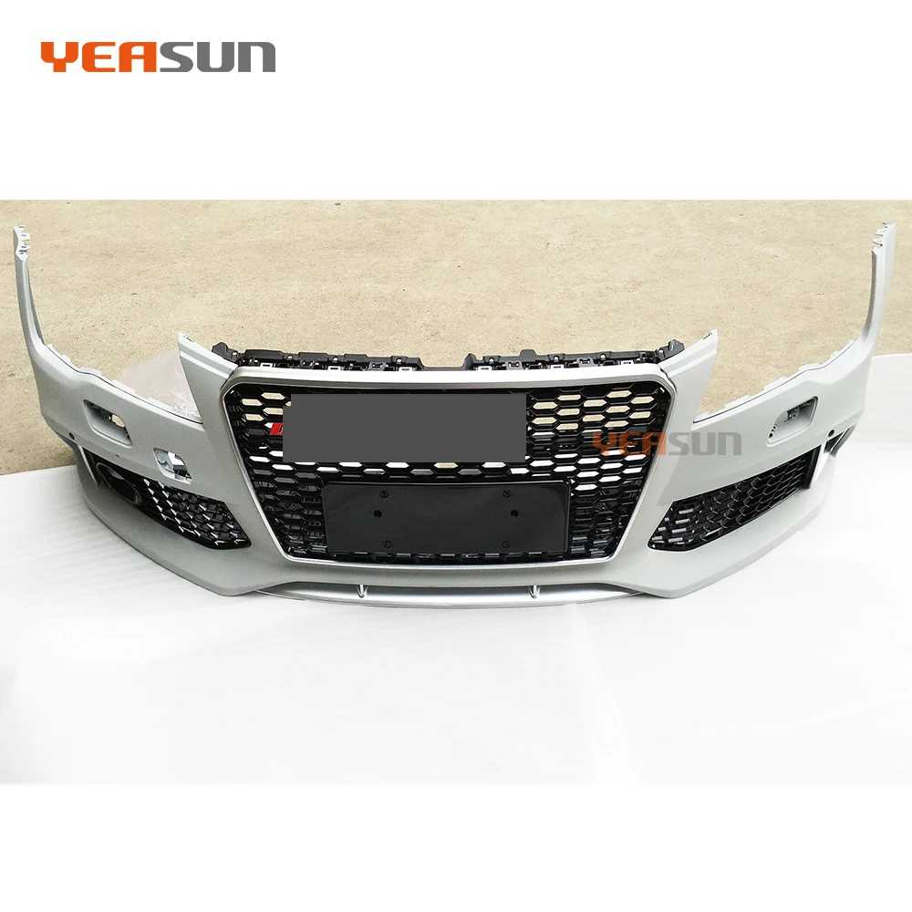 Авто S7 переднего бампера в сборе rs7 тела комплект для Audi A7 2013 2015