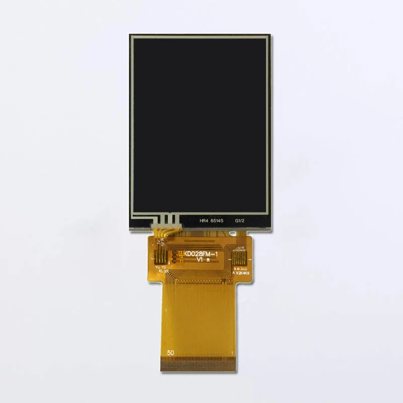  ЖК-модуль 2 8 дюйма 240x320 QVGA TFT интерфейс MCU/SPI/RGB с резистивной сенсорной панелью читаемый при солнечном