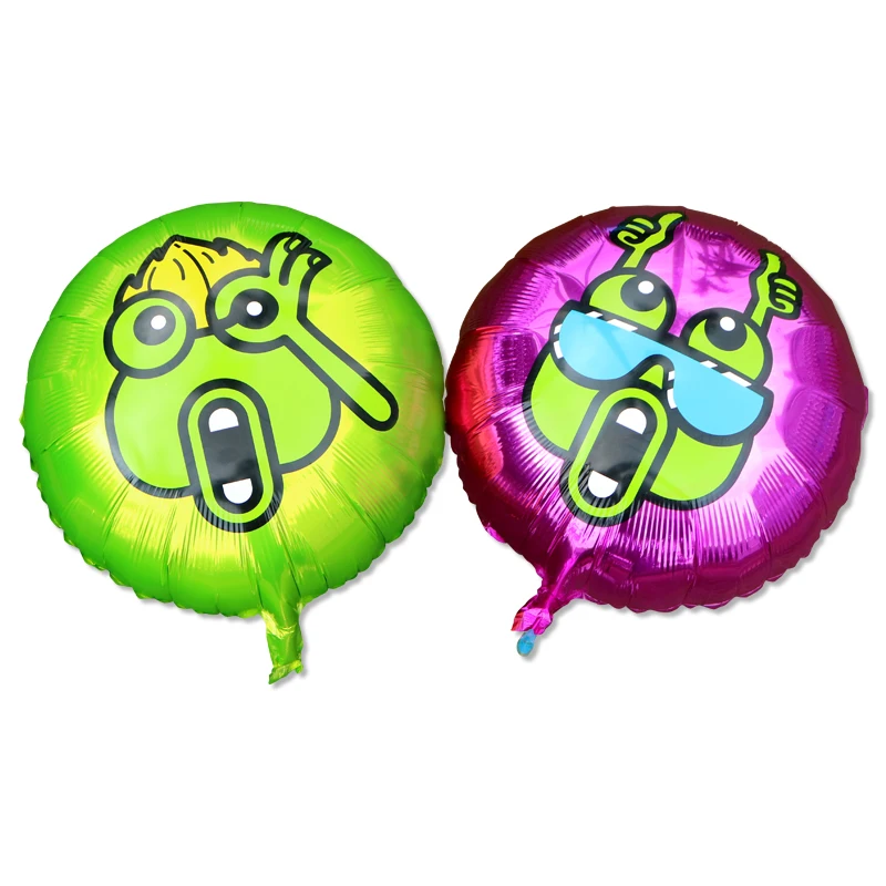 
23 inch Rock and roll style frog aluminum foil balloons lift off helium foil balloons 