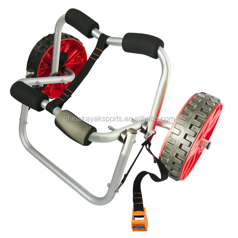 Folding practical Kayak beach cart fishing kayak trolley kayak carrier cart