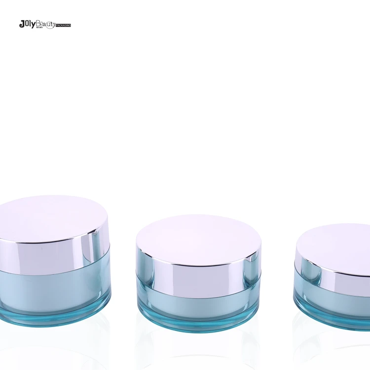 
Top popular China factory 20g 30g 50g 100g 200g acrylic cosmetic cream jar with screw cap 