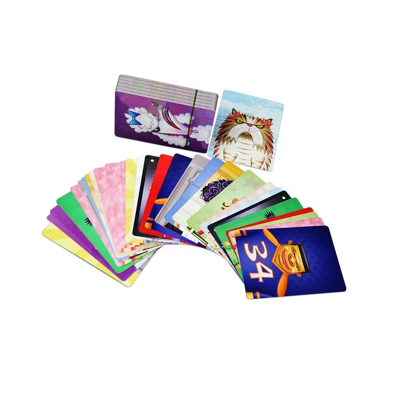 Производитель предоставил двусторонние карты игры настроить свои собственные игровые