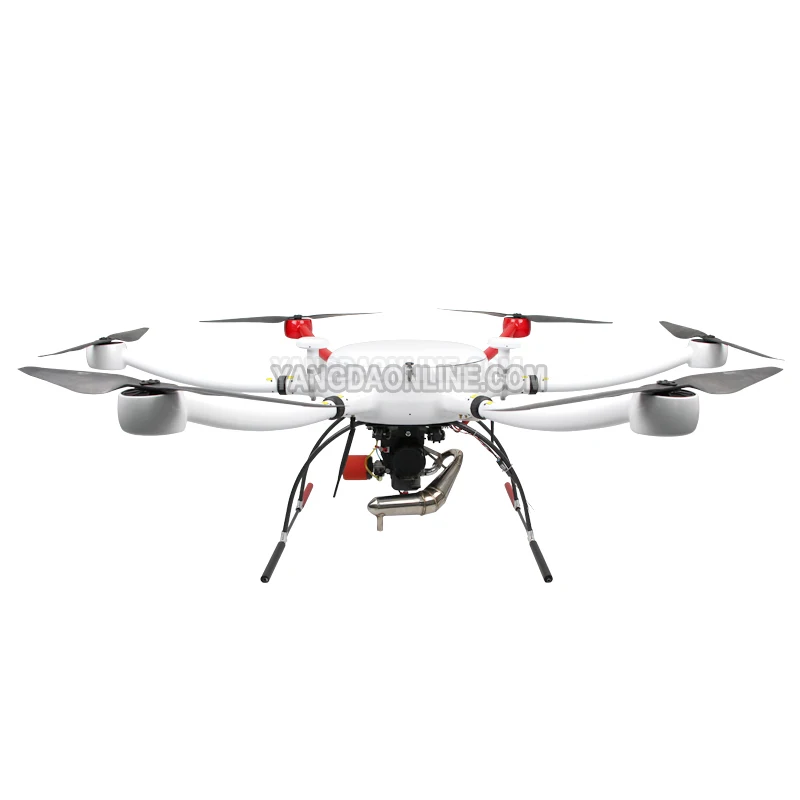 3 hours hybrid gas UAV heavy lift drone for long range fly