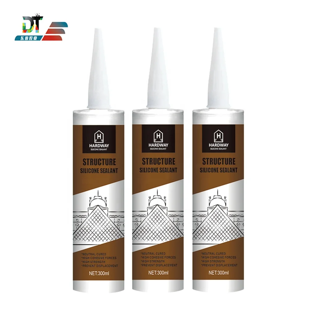 
Quick drying acid cure structural silicone sealant aluminium windows and doors silicone sealant color sealant 