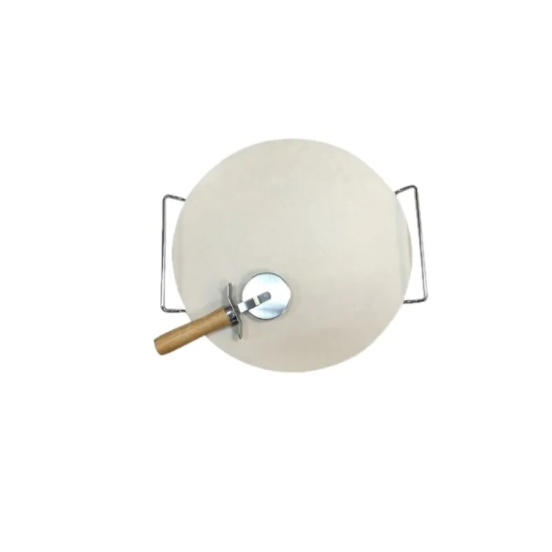 13-дюймовый камень для пиццы тарелка выпечки сланец с Резак & стеллаж для выставки товаров