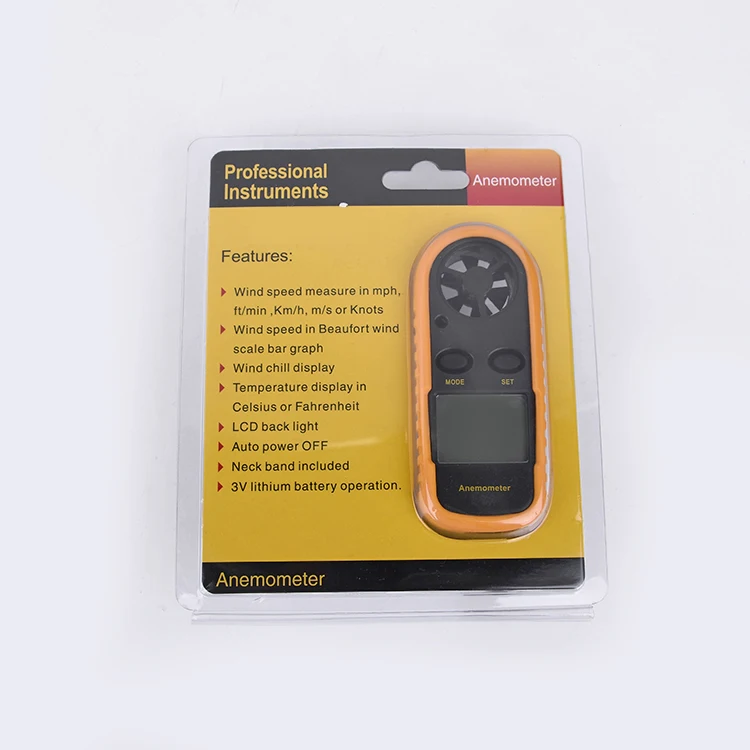 Amazon Лидер продаж 0 ~ 30 м/с анемометр ветер скорость метр