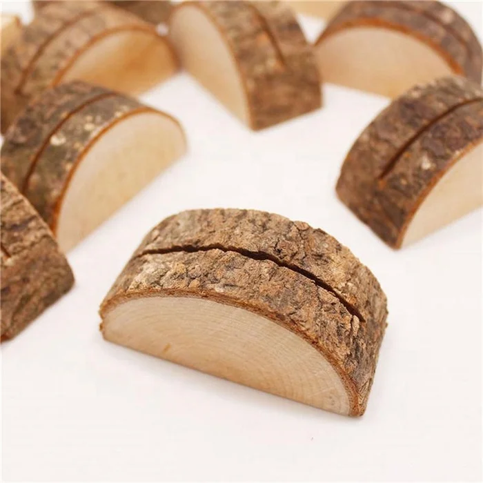 Деревянный держатель для фотографий, лающая пень, ремесла, деревенский дом, деревянный ворс, свадебный подарок, украшения