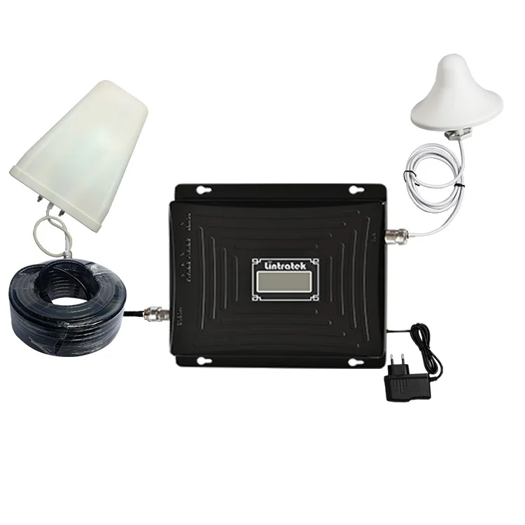 Lintratek 65db 900 1800 2100 triband 2g/3g/4g kw19l-gdw сигнал повторителя мобильный cellular усилитель сигнала