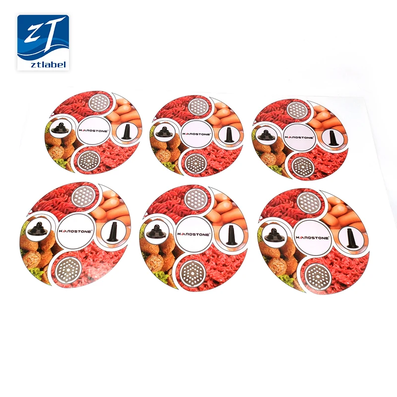 Butterfly Style Colorful Print Personalized Wine Labels