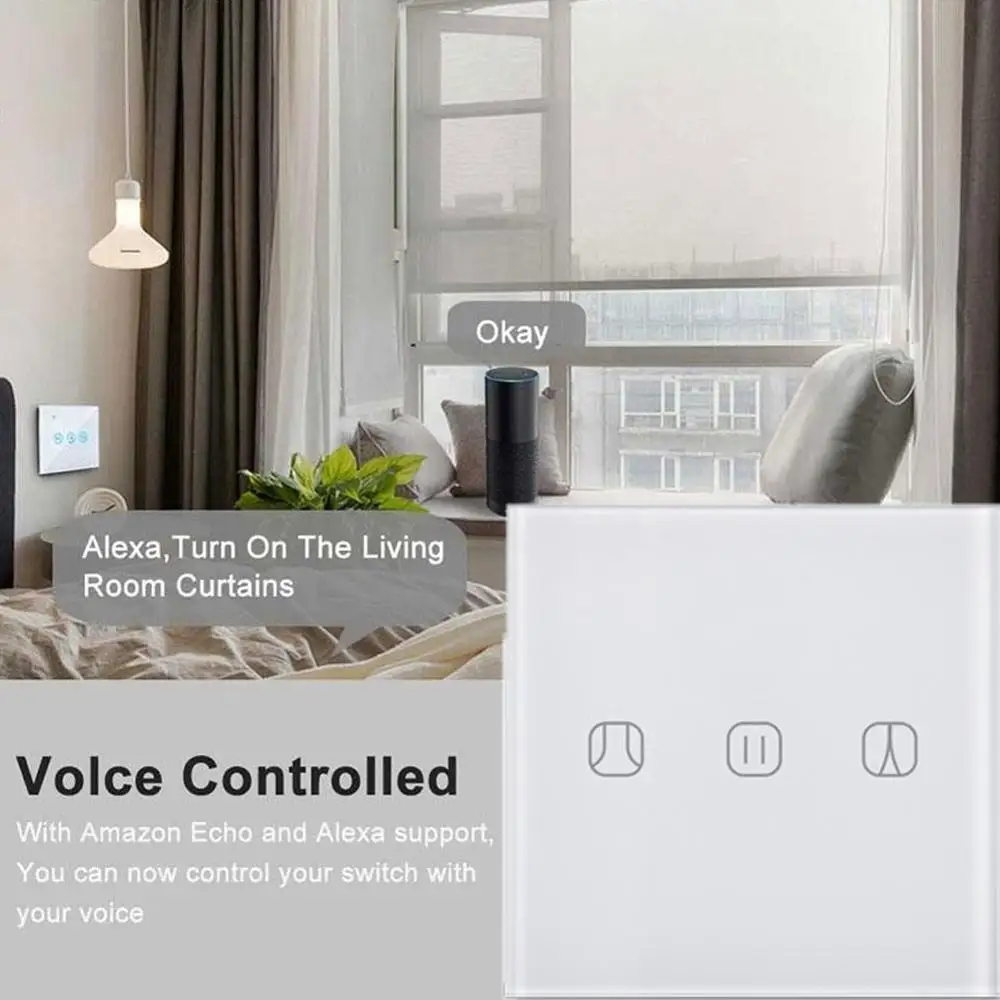 Tuya умный дом управление приложением Wifi система управления занавеской переключатель затвора для домашней автоматизации