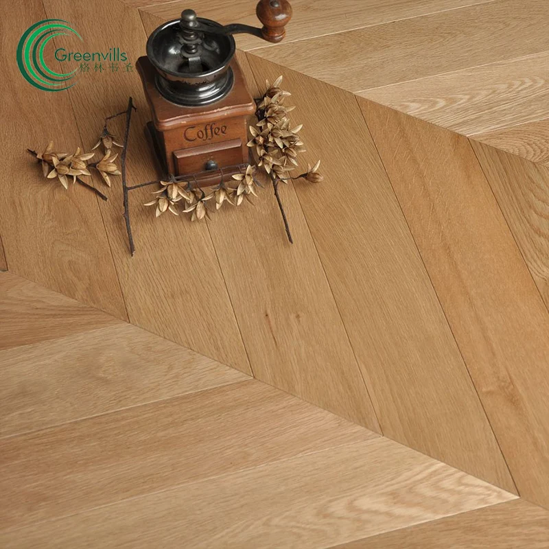 
Multiply oak fishbone flooring brushed white oak herringbone natural wood chevron engineered flooring 