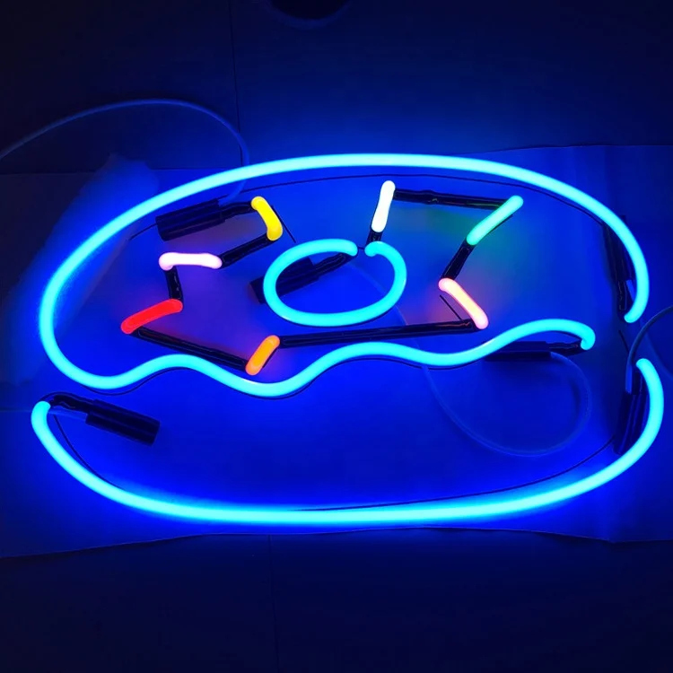 Latest wholesale high quality delivery time is about 7 days personalized neon sign with acrylic board personalized