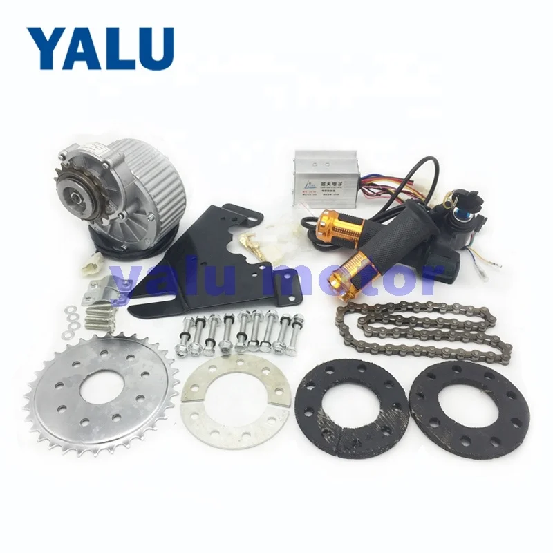 MY1018 36V 450W strong power drive electric bike dc motor kit for Variable speed Ebike electric bicycle conversion kit