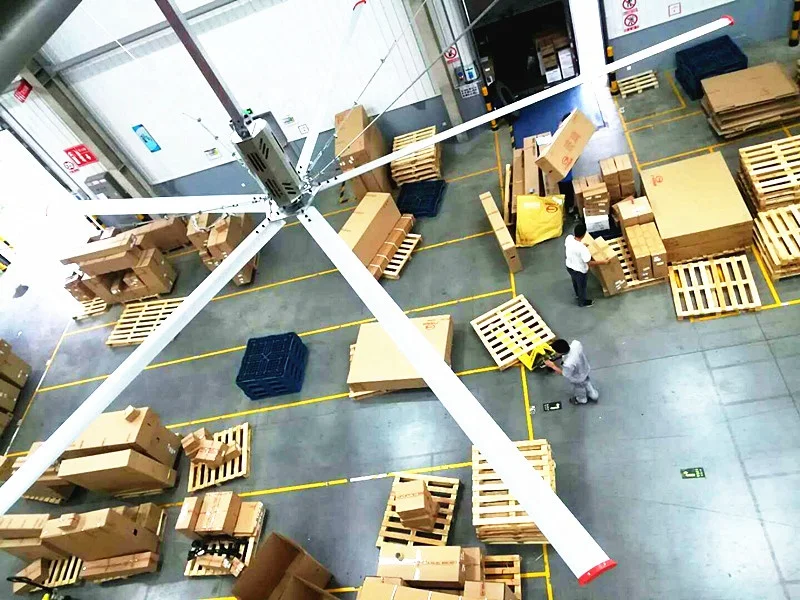 QX industrial ceiling fan with energy saving low noise low price supplier in China