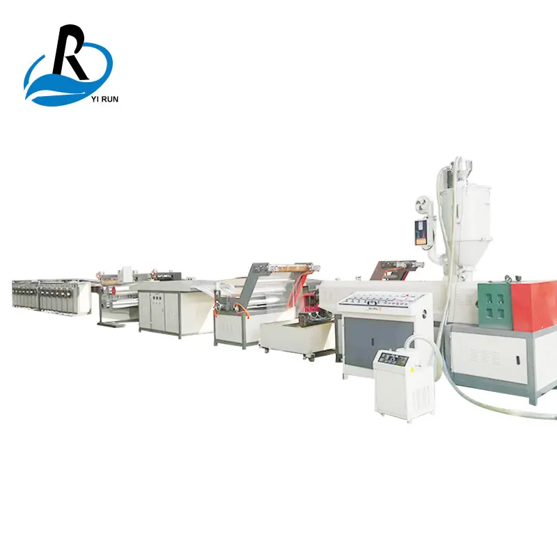 Новое состояние сплит дизайн пластиковых сельскохозяйственная обвязки пленка / ленты делать пластиковые станок