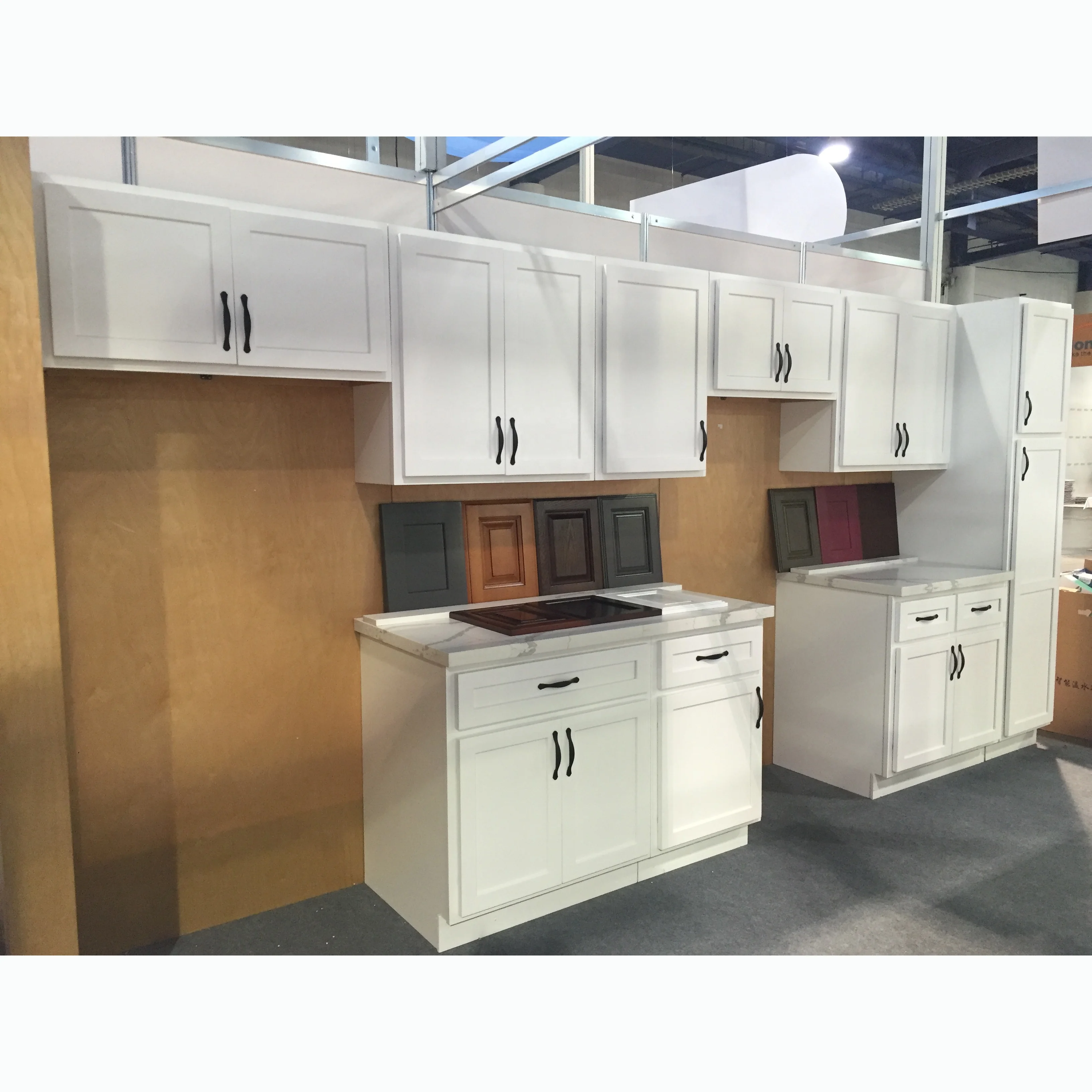 Antique style kitchen cabinet, kitchen cabinet soild wood, lacquer finish  kitchen cabinet designs.