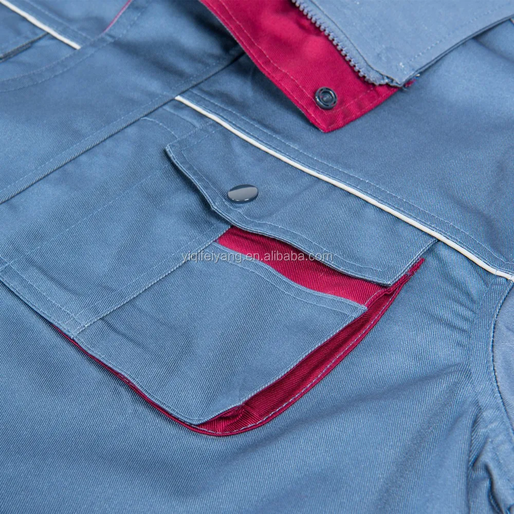 High Quality mechanic overalls industrial working workwear uniform for men