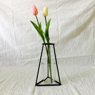 
Household adorn article iron art vase dried flower vase family decorates flower to place article emulative vase 