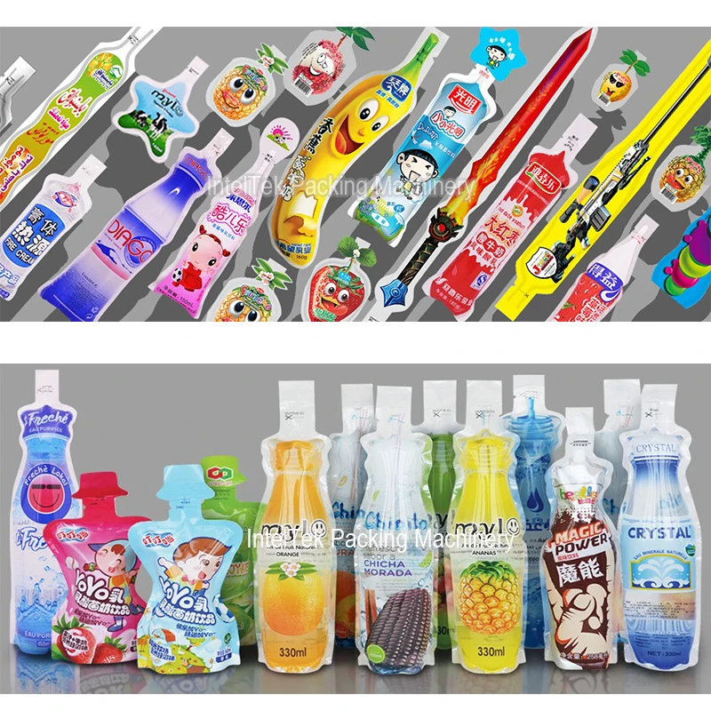 Automatic Plastic Bag Sachet Liquid Juice Pouch Filling Sealing Packing Japanese Tofu Packaging Machine