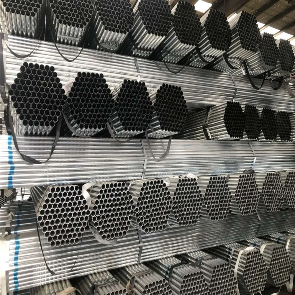 Hot-dipped galvanized riser steel pipe and scalffolding tubes