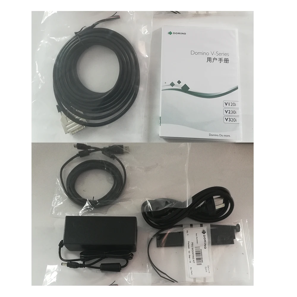 Domino V230i 53mm printhead date coding machine thermal transfer overprinter