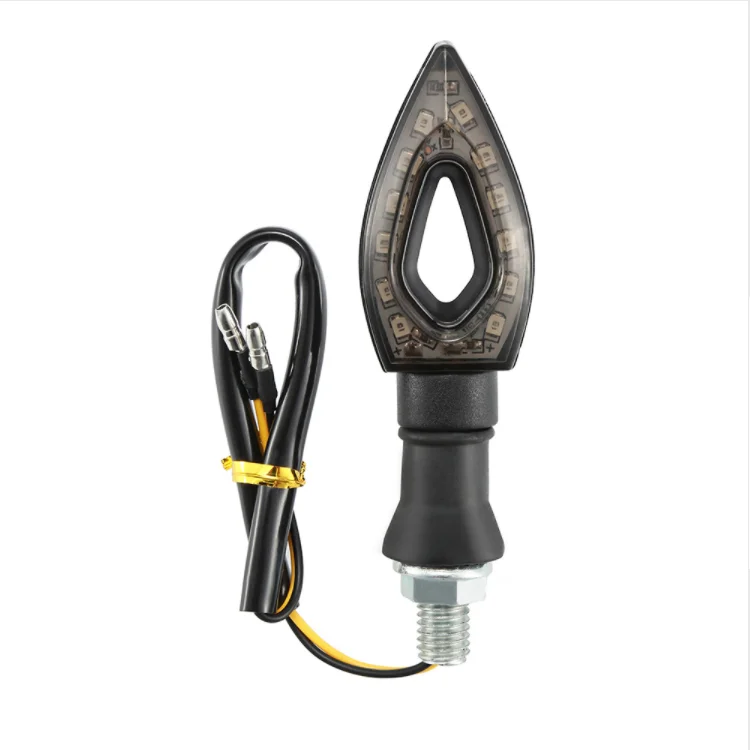 Factory Hot Sell Hollow LED Indicator Lights Motorcycle turn signal for Motorbike Scooter Motorcycle Mirror Turn Signals